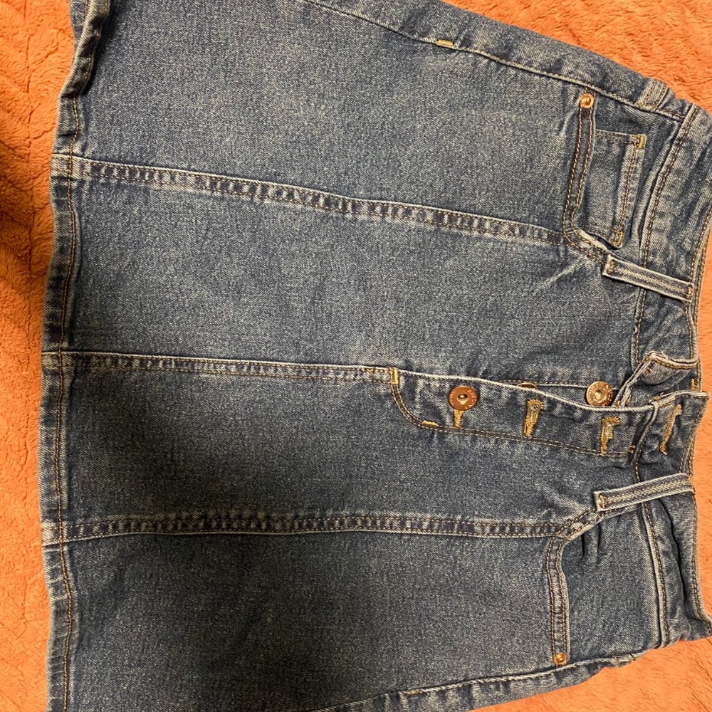 Blue jean skirt